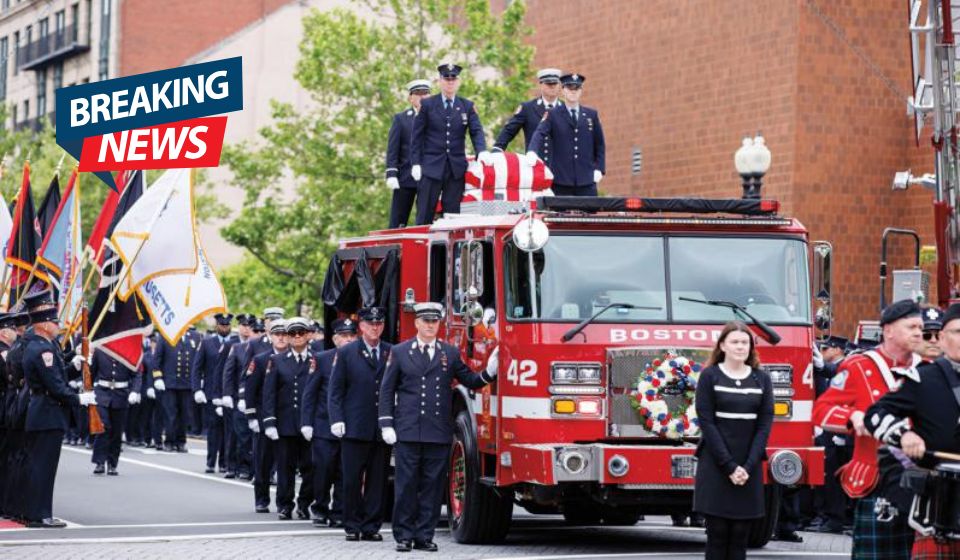 Boston Honors Fallen Firefighters With Emotional Tribute Amid a Challenging Time for the Department