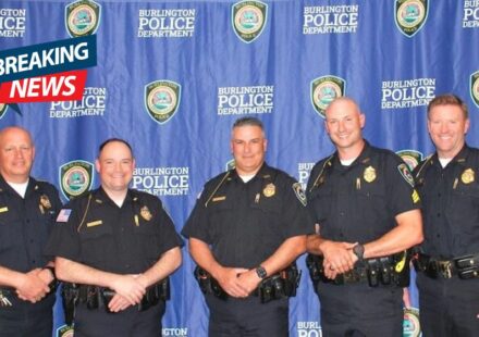 Three promoted within Burlington Police Department