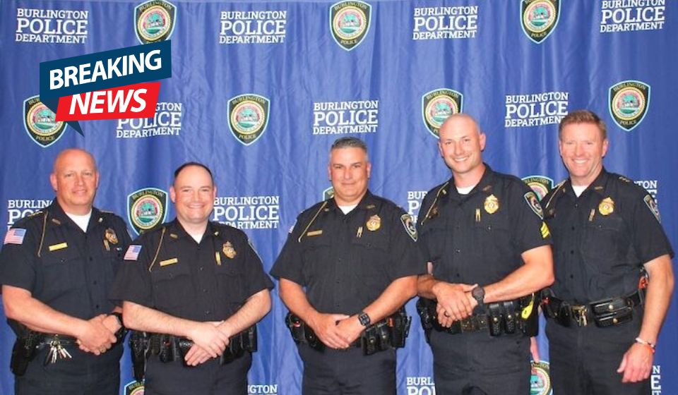 Three promoted within Burlington Police Department