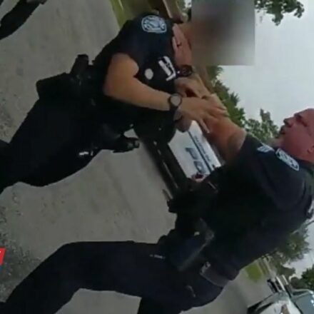 'Don't ever f—ing touch me': Cop who grabbed female officer by throat for pulling him off handcuffed suspect still won't face a jury