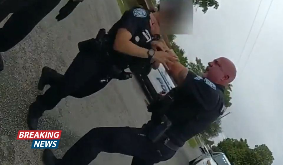 'Don't ever f—ing touch me': Cop who grabbed female officer by throat for pulling him off handcuffed suspect still won't face a jury