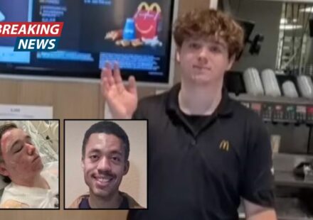 'Why would he do this to me?': McDonald's worker hurls hot oil on 20-year-old manager, leaving him with 'excruciating' 3rd-degree burns on face and body, cops and horrified mom say