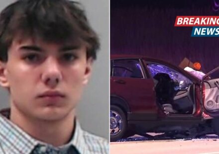 Teen who was doing 104 mph in his BMW before plowing into couple and brutally killing them considered 'a real and present threat': DA