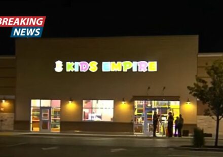 Mom says it's 'showtime' then blasts father of her kids 'point blank' at indoor playground after he shows up unannounced amid bitter custody dispute: Cops