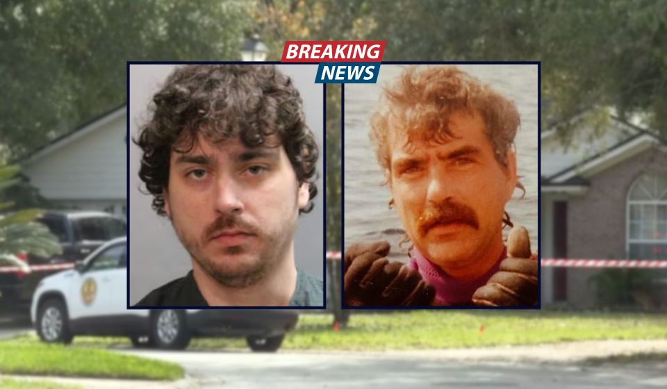 Man unleashed barrage of gunfire while father sat on couch late at night and then 'put one in the back of his f—ing head' because he was 'tired of hearing' him breathe