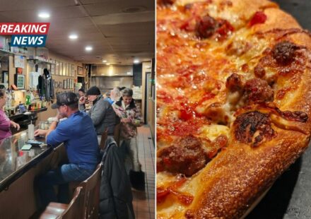 This Massachusetts No-Frills Pizzeria Serves Unbelievably Good Thin-Crust Pizza In A Classic Old-School Room