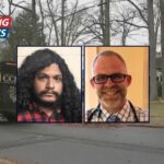 Teen finds his veterinarian dad stabbed in the head on their front lawn by man who brutally killed him out of jealousy