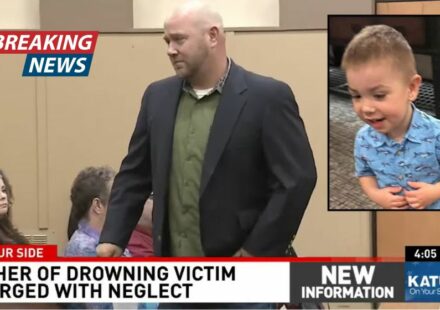 'Oh s— the baby's out': Dad was binge-watching sitcom when 2-year-old son wandered through sliding door and drowned in river, DA says