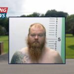 Man tells cop 'this is your unlucky day' before plunging butcher knife into his back
