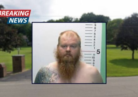 Man tells cop 'this is your unlucky day' before plunging butcher knife into his back