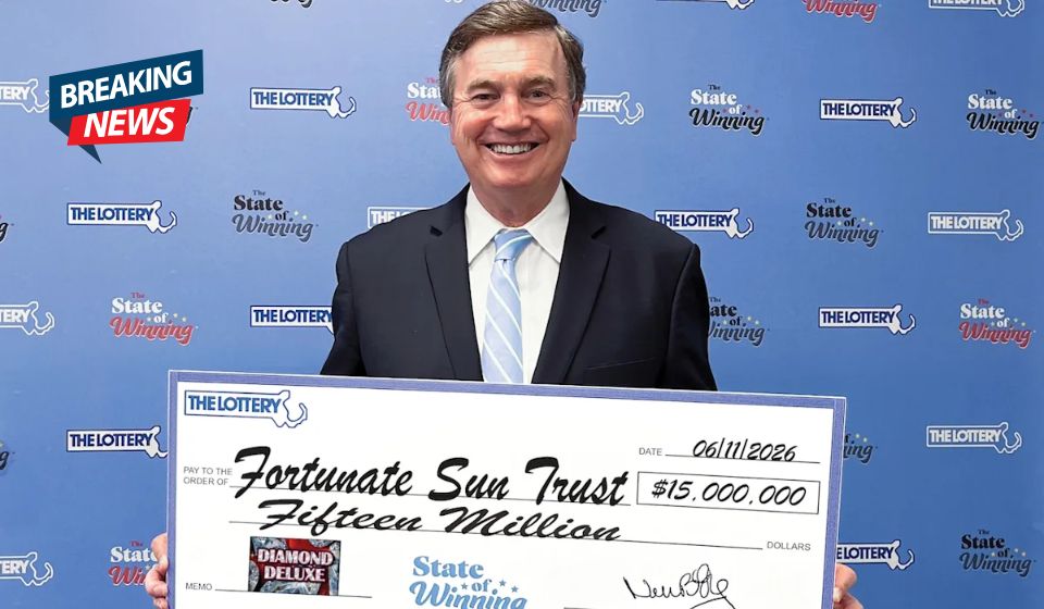 A Quick Stop at a Massachusetts Store Turns Into a $15 Million Lottery Jackpot Win