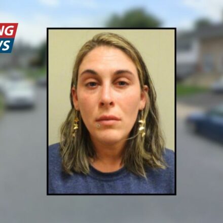 'Indentation in the wall': Woman pushed her 63-year-old mother down a staircase to her death during shocking argument, cops say