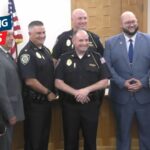Burlington Police Promote Three Officers and Welcome Five More to the Department